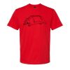 Softstyle™ midweight adult t-shirt Thumbnail