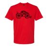 Softstyle™ midweight adult t-shirt Thumbnail