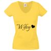 Lady-fit Valueweight V-Neck T-Shirt Thumbnail